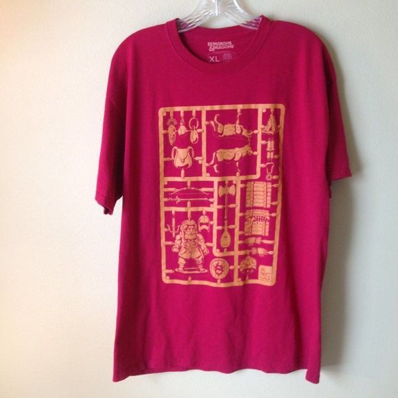Dungeons & Dragons Tee Shirt Sleeve XL - Picture 7 of 8